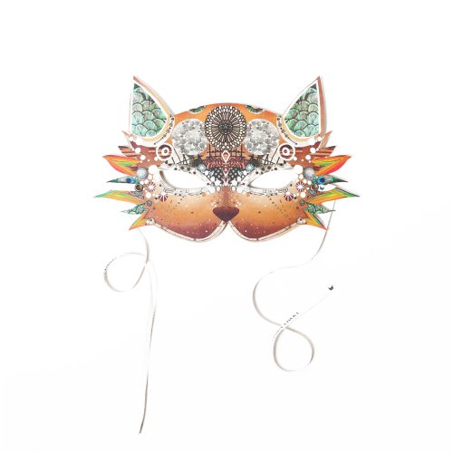 Pack 3 masques enfant Wonderland - Orange