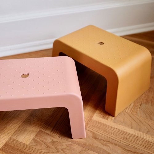 Tabouret Marche-Pied Ulla - Vieux rose