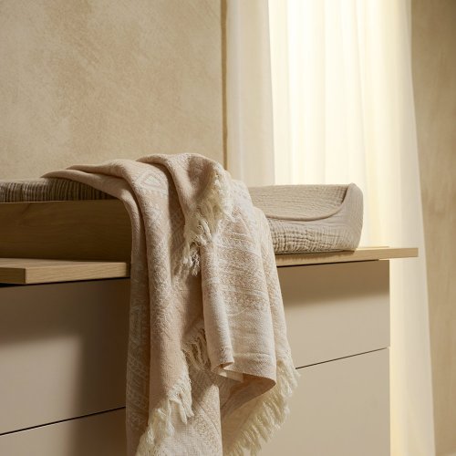 Matelas à langer bords hauts - Blanc