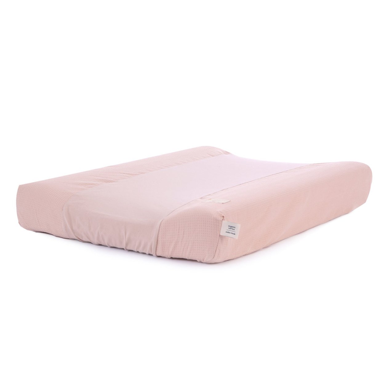 Matelas à langer Nid d'Abeille Calma - Vieux Rose