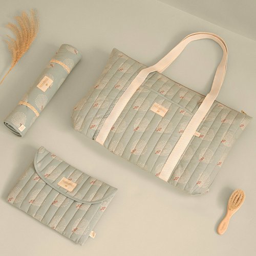 Matelas à langer de voyage Nomad Gatsby - Antique Green