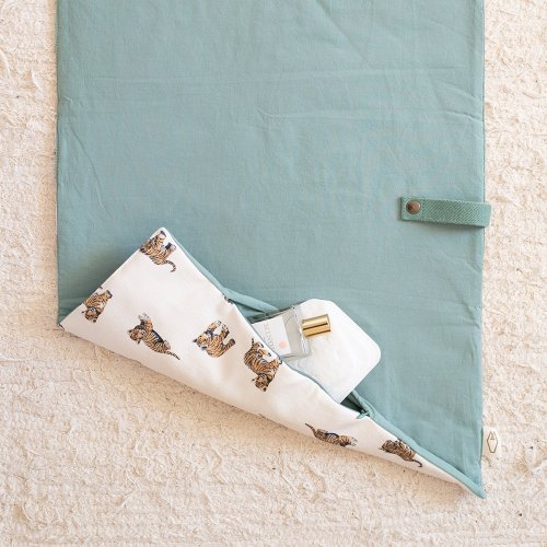 Matelas à langer de voyage ADAM Tigre - Sauge