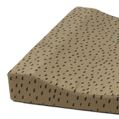 Matelas à langer Fritz Graphic Stroke - Kaki