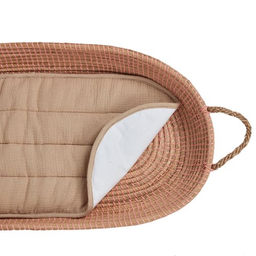 Matelas à langer ovale Luxe - Dune