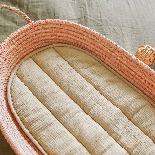 Matelas à langer ovale Luxe - Vert clair