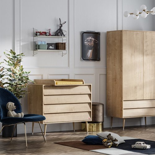 Matelas à langer Pure - Crème