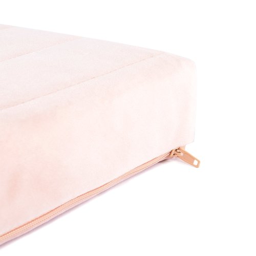 Matelas de sol Velours Zanzibar - Rose poudré