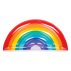 Matelas gonflable luxe arc-en-ciel