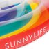 Matelas gonflable luxe arc-en-ciel