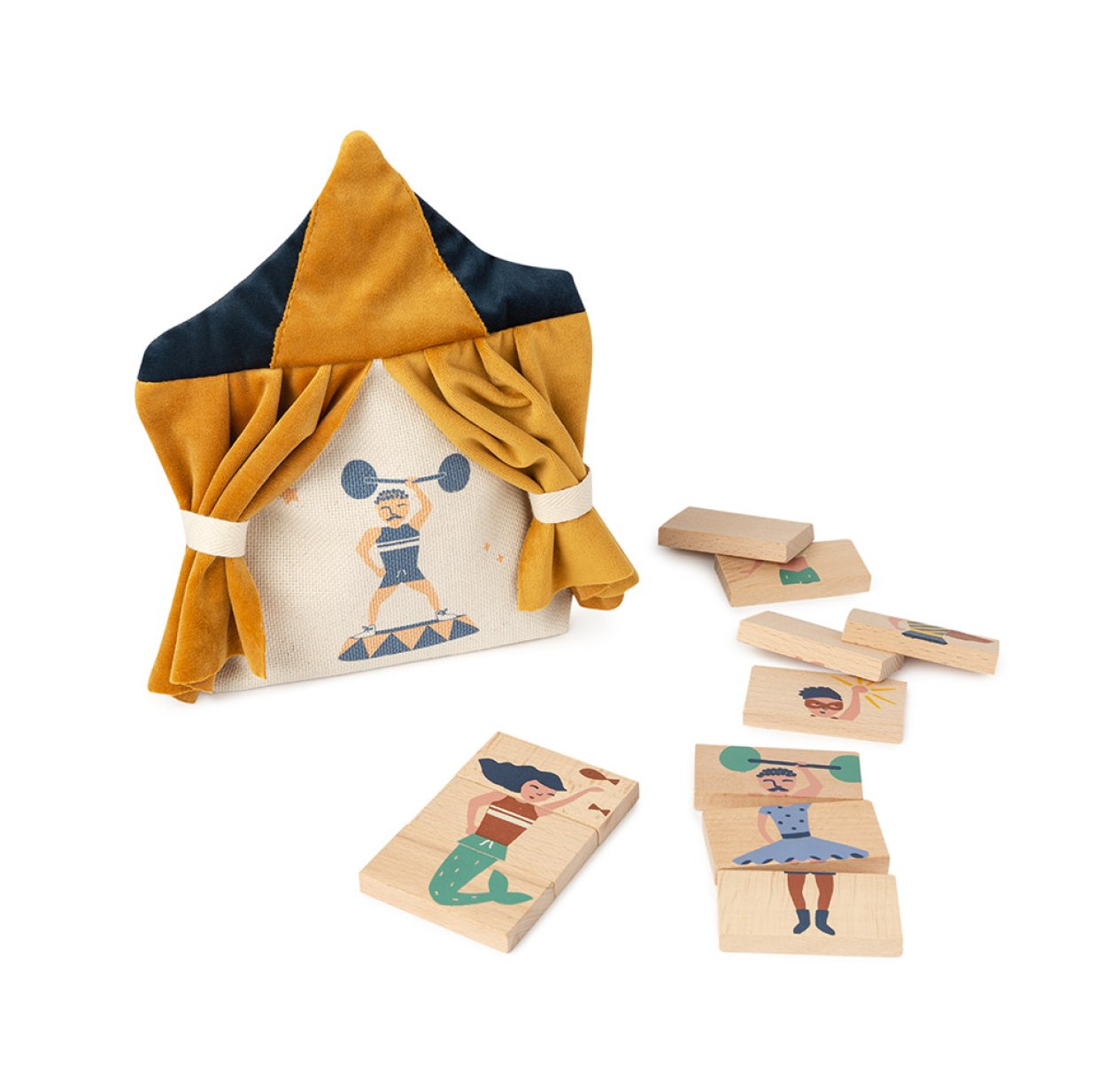 Jeu en bois Cirque Méli Mélo