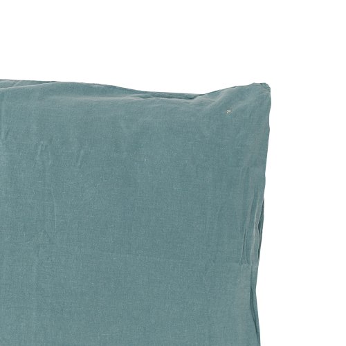 Taie d'oreiller carré Mellow mineral 65 x 65 - Vert