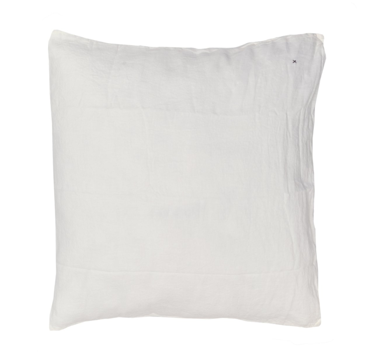 Taie d'oreiller carré Mellow plume 65 x 65 - Blanc