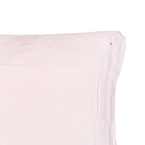 Taie d'oreiller carré Mellow shamalo 65 x 65 - Rose