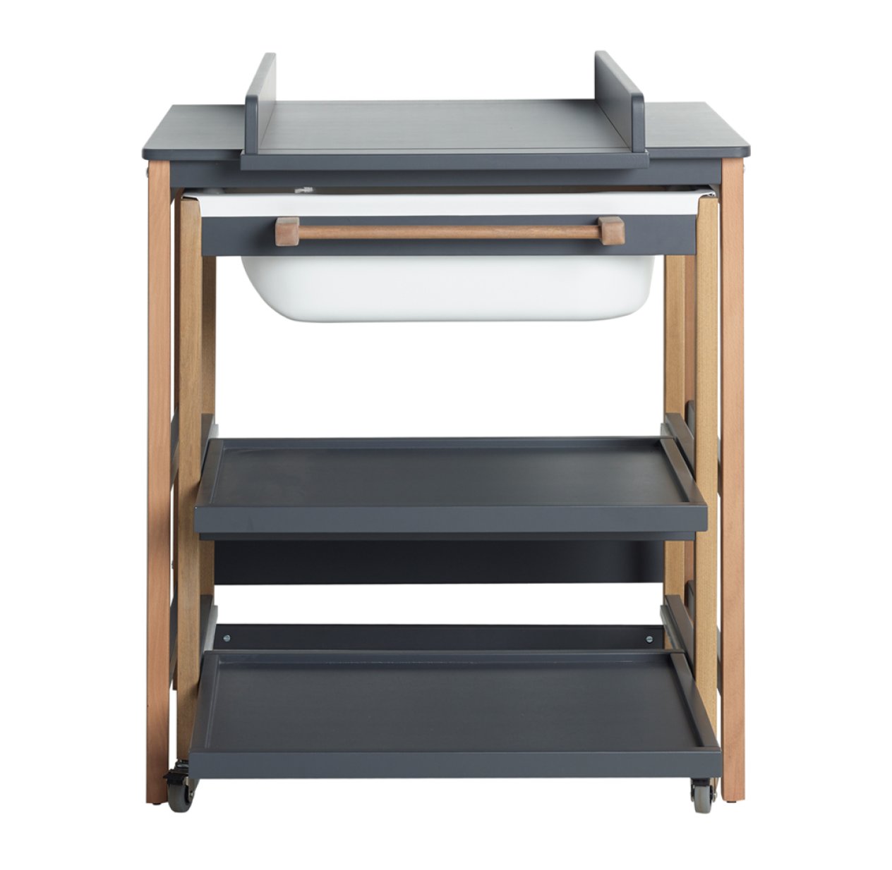 Meuble de bain bébé Smart - Moon shadow/Naturel