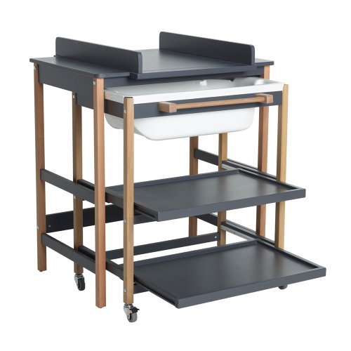 Meuble de bain bébé Smart - Moon shadow/Naturel