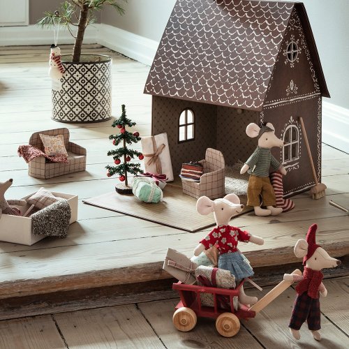 Mini Chaussette de Noël - Vert