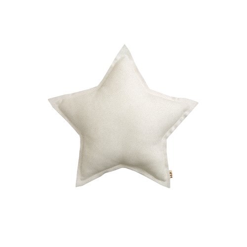 Mini coussin Etoile Tulle/Paillettes - Blanc