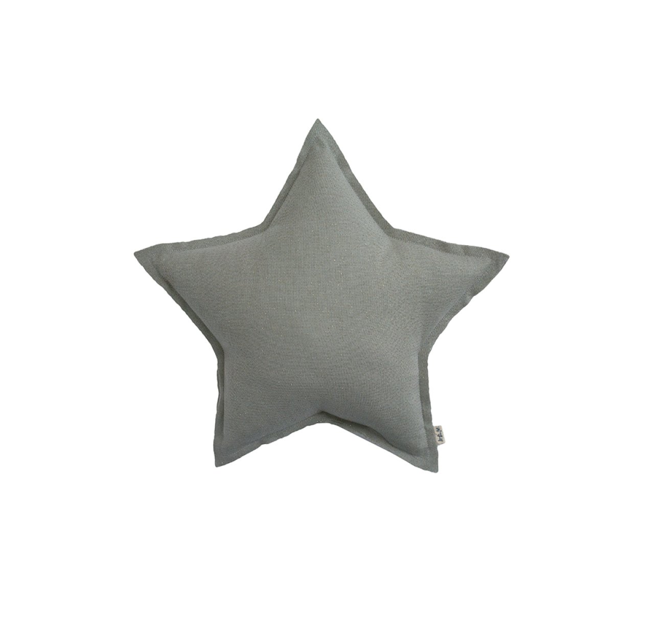 Mini coussin Etoile Tulle/Paillettes - Gris argent