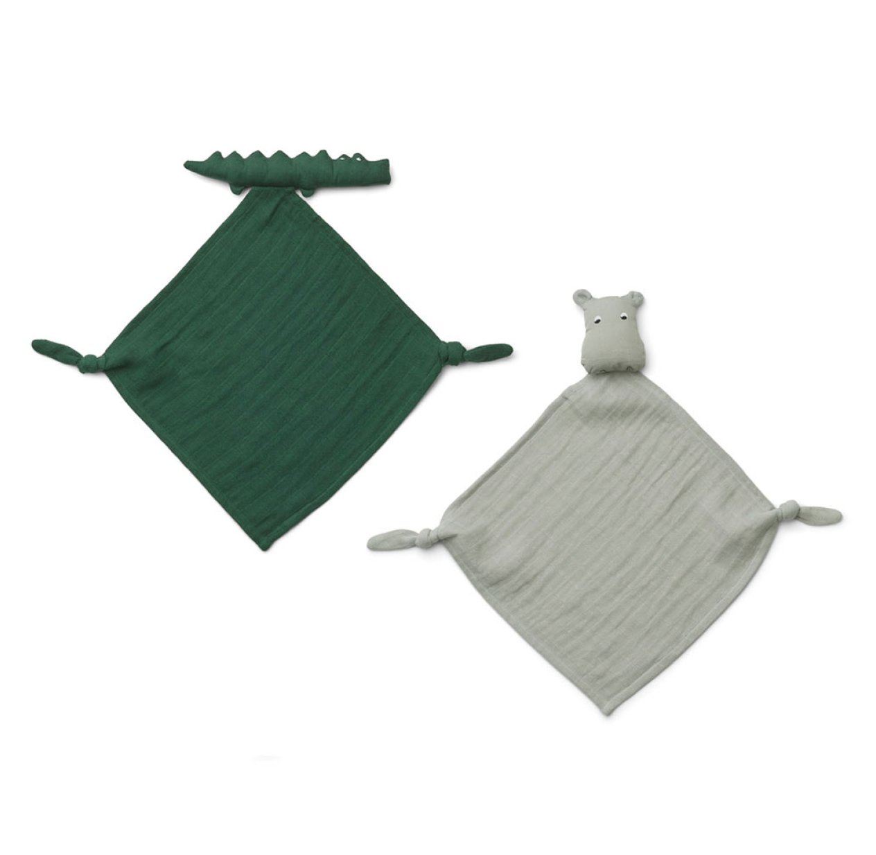 Set de 2 Mini Doudous Yoko Safari