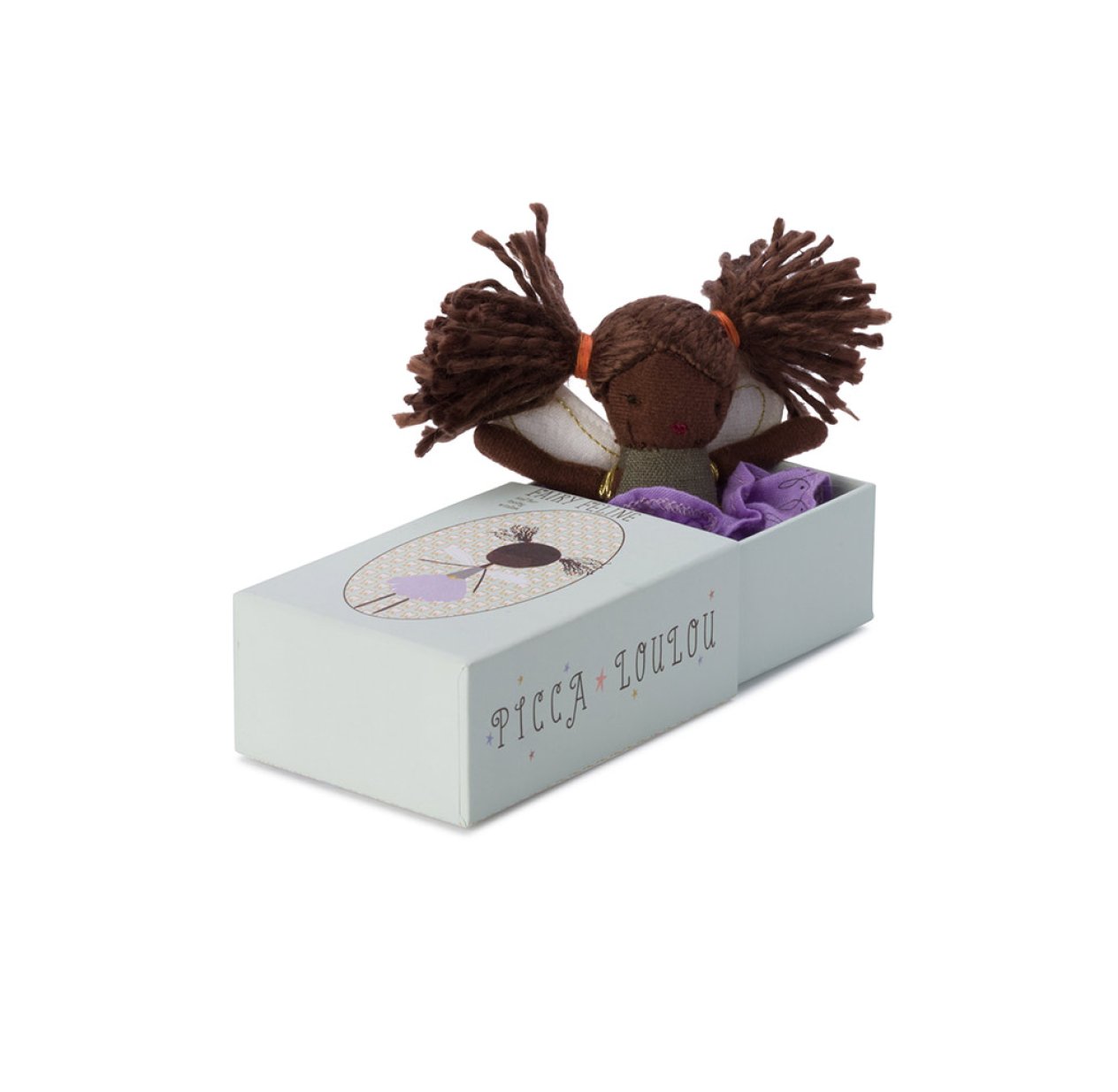 Mini Fée Feline dans sa Boîte