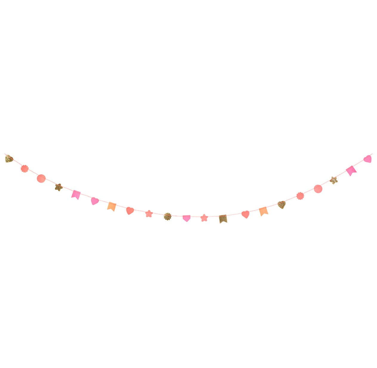 Mini guirlande - Rose