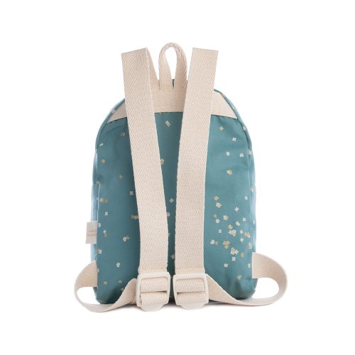 Mini sac à dos Too Cool Gold Confetti - Vert celadon