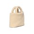 Mini Sac à Main Chunky Teddy - Ecru