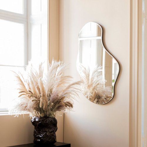 Miroir Pond Laiton - Large