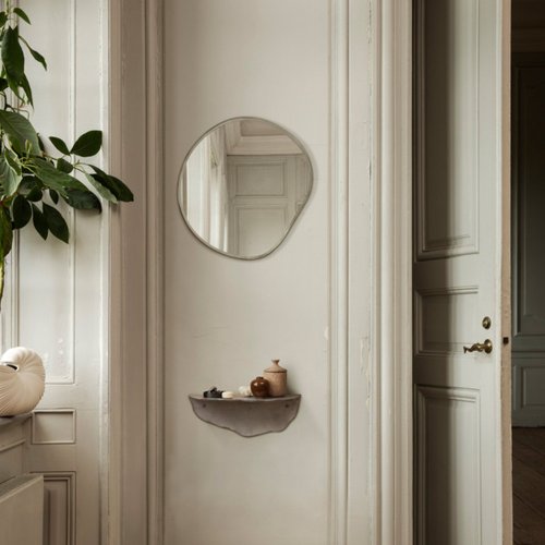 Miroir Pond Laiton - Small