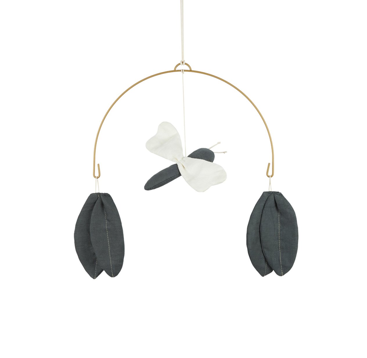 Mobile Libellule Lin Français - Green Blue