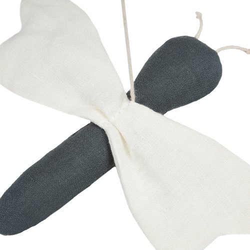 Mobile Libellule Lin Français - Green Blue