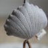 Mobile musical coquillage - Gris clair