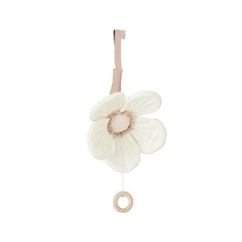 Mobile Musical Anémone - Crème