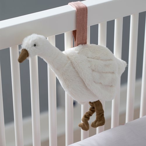 Peluche Oie musicale