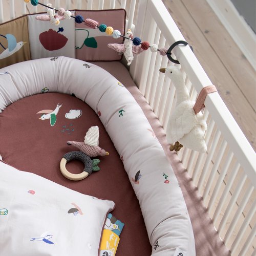 Peluche Oie musicale