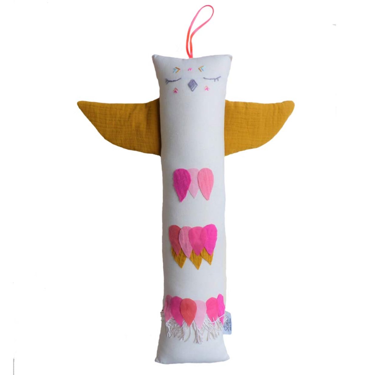 Mobile décoratif Totem Indien - Rose