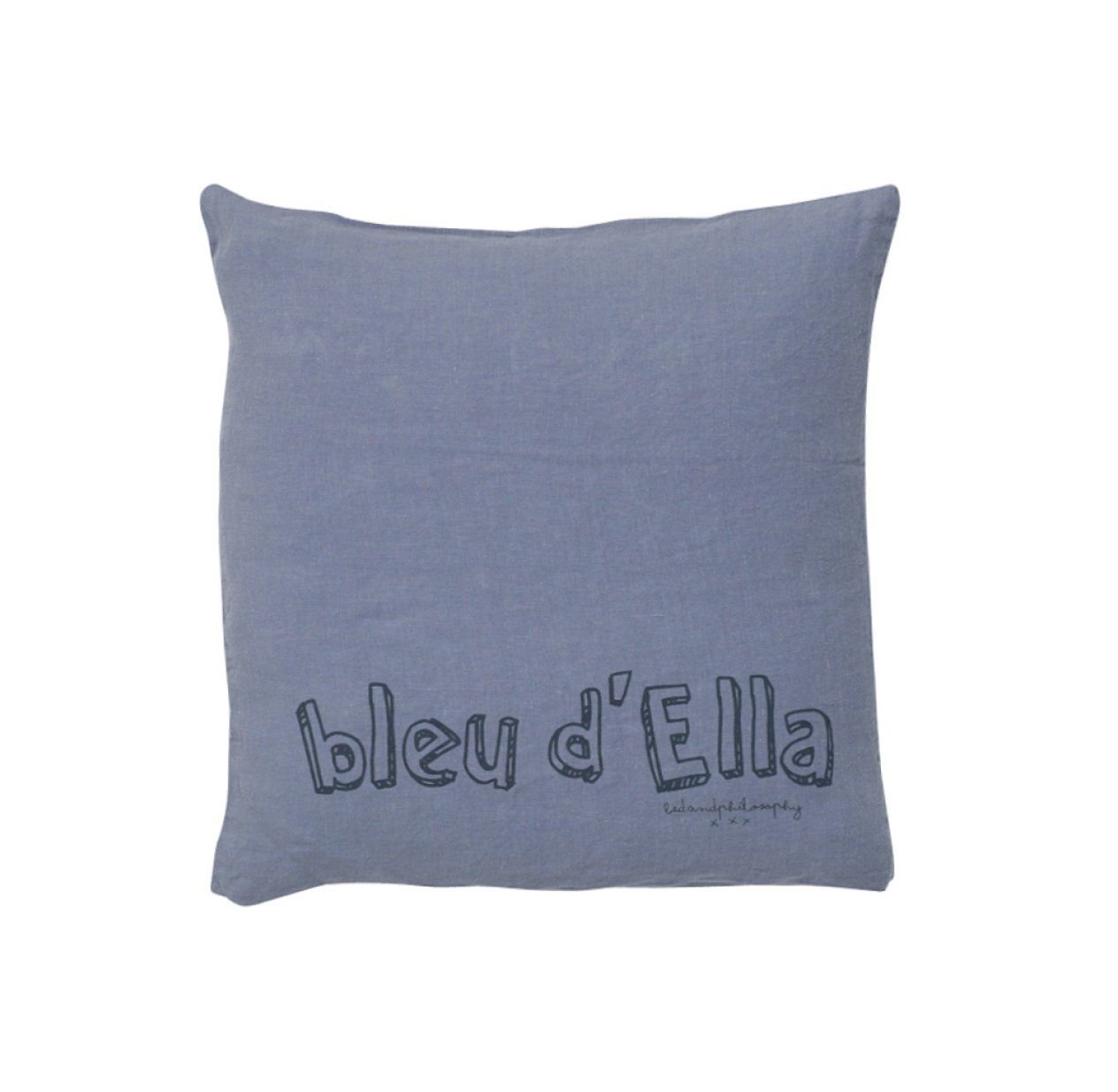 Petit coussin carré Molly bleudella - Bleu