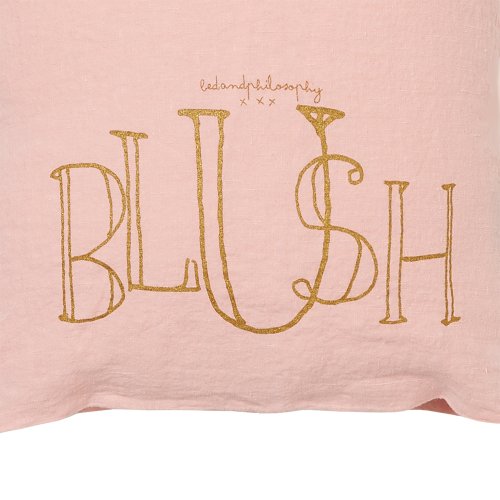 Petit coussin carré Molly blush - Rose