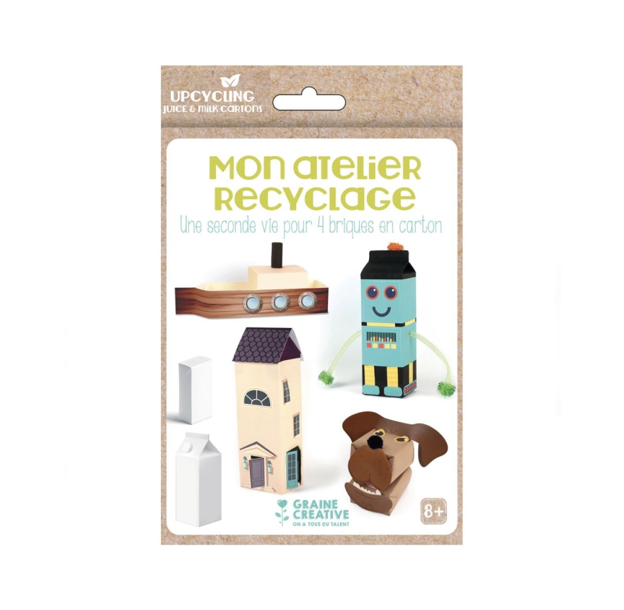 Mon Atelier recyclage Briques en carton
