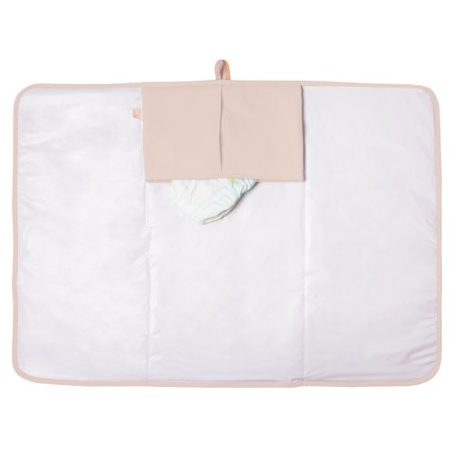 Matelas à langer de Voyage Imperméable Mozart dream pink - Rose poudré