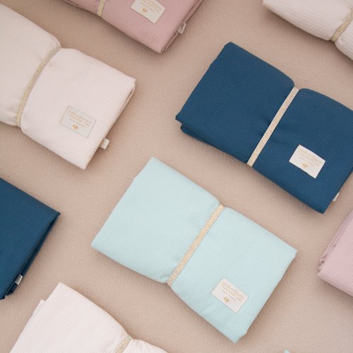 Matelas à langer de Voyage Imperméable Mozart dream pink - Rose poudré