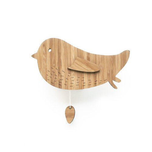 Mobile musical oiseau bambou - Naturel