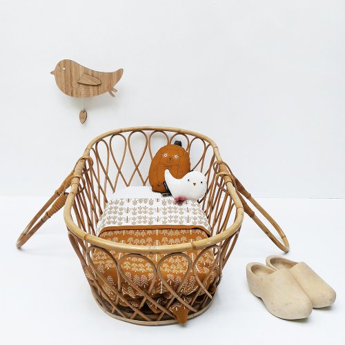 Mobile musical oiseau bambou - Naturel