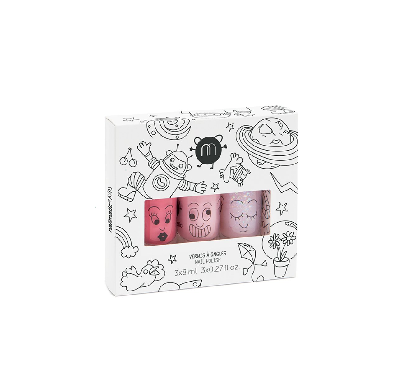 Coffret de 3 vernis Cosmos