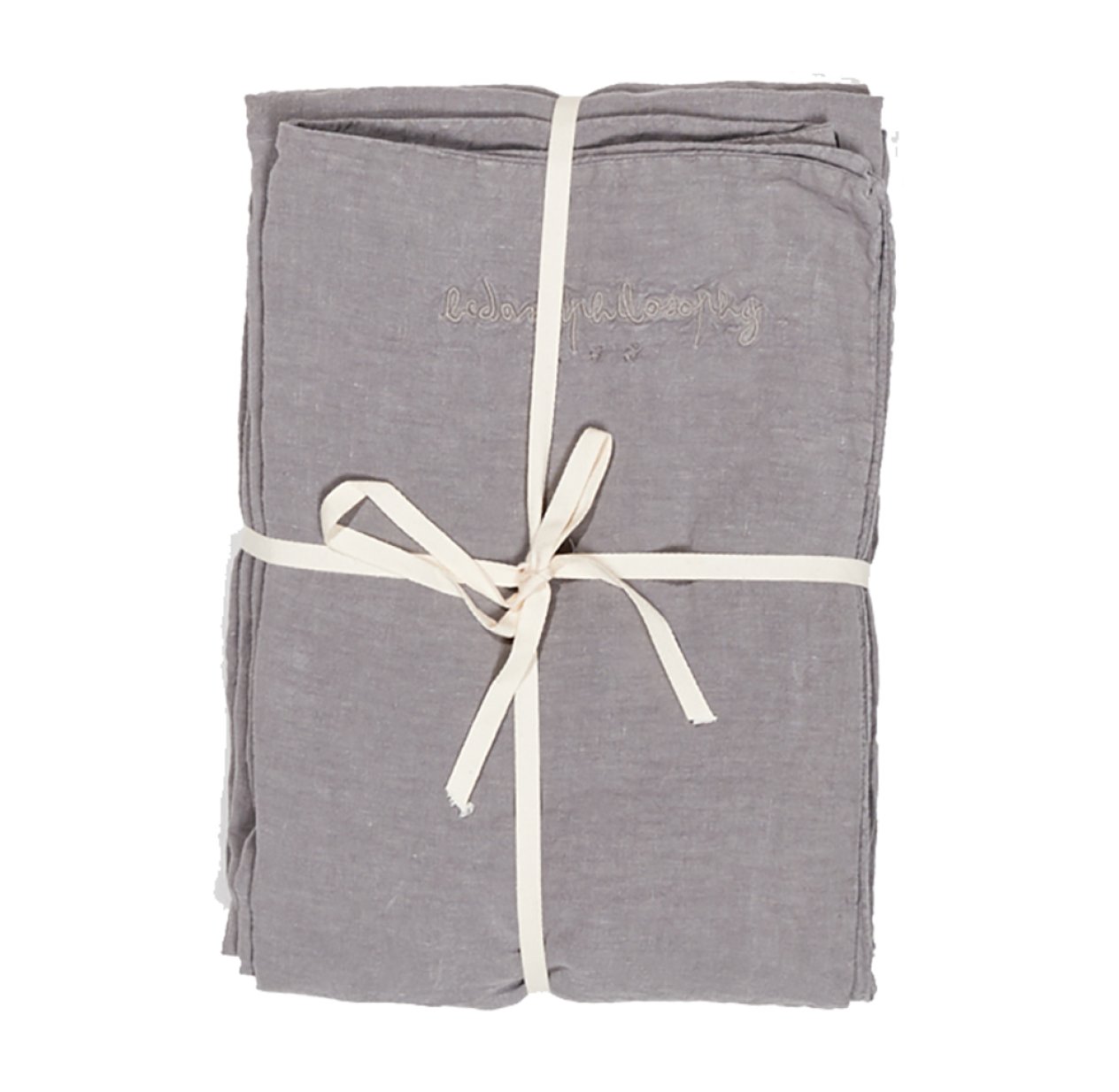 Housse de couette Nolita orage - Gris