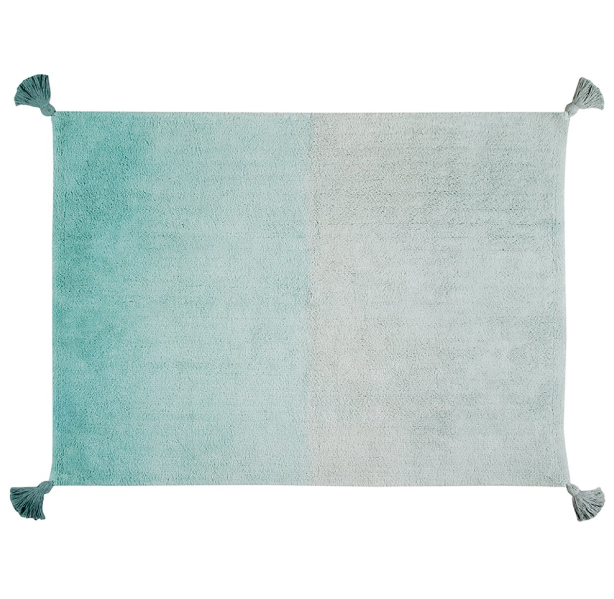 Tapis Ombré - Vert émeraude