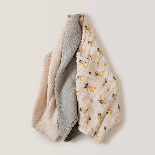 Pack de 3 langes - Mimosa