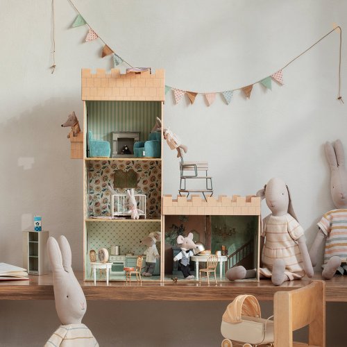 Boîte à pain, Planche et Pain Miniatures