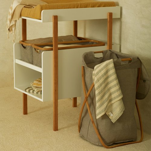 Panier à Linge - Gris clair