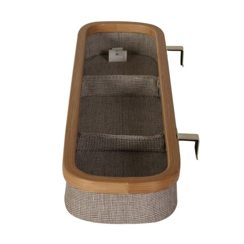 Panier à suspendre Long - Gris clair